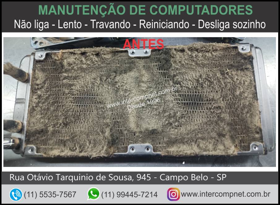 Seu computador pode parar de vez e danificar a placa mãe ou placa de vídeo